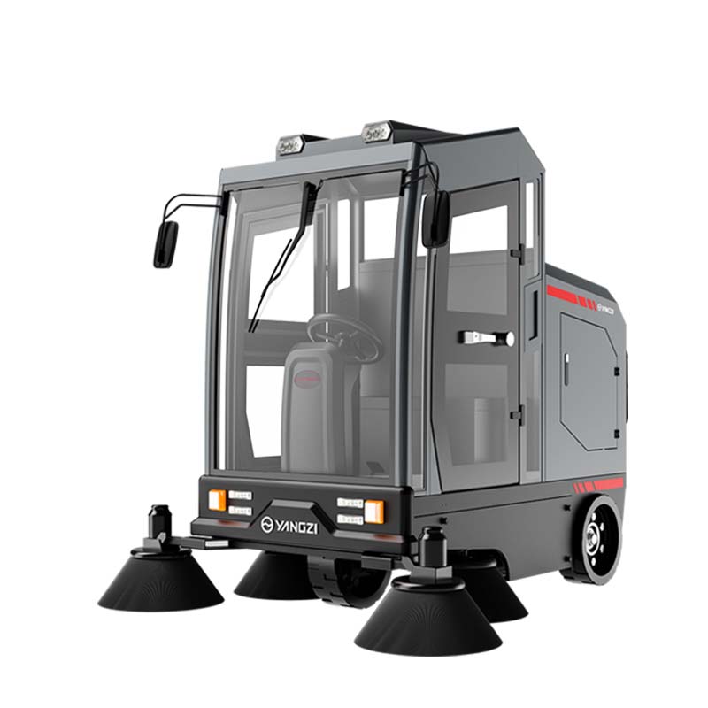 揚(yáng)子清掃車(chē)S12 駕駛式電動(dòng)掃地車(chē)